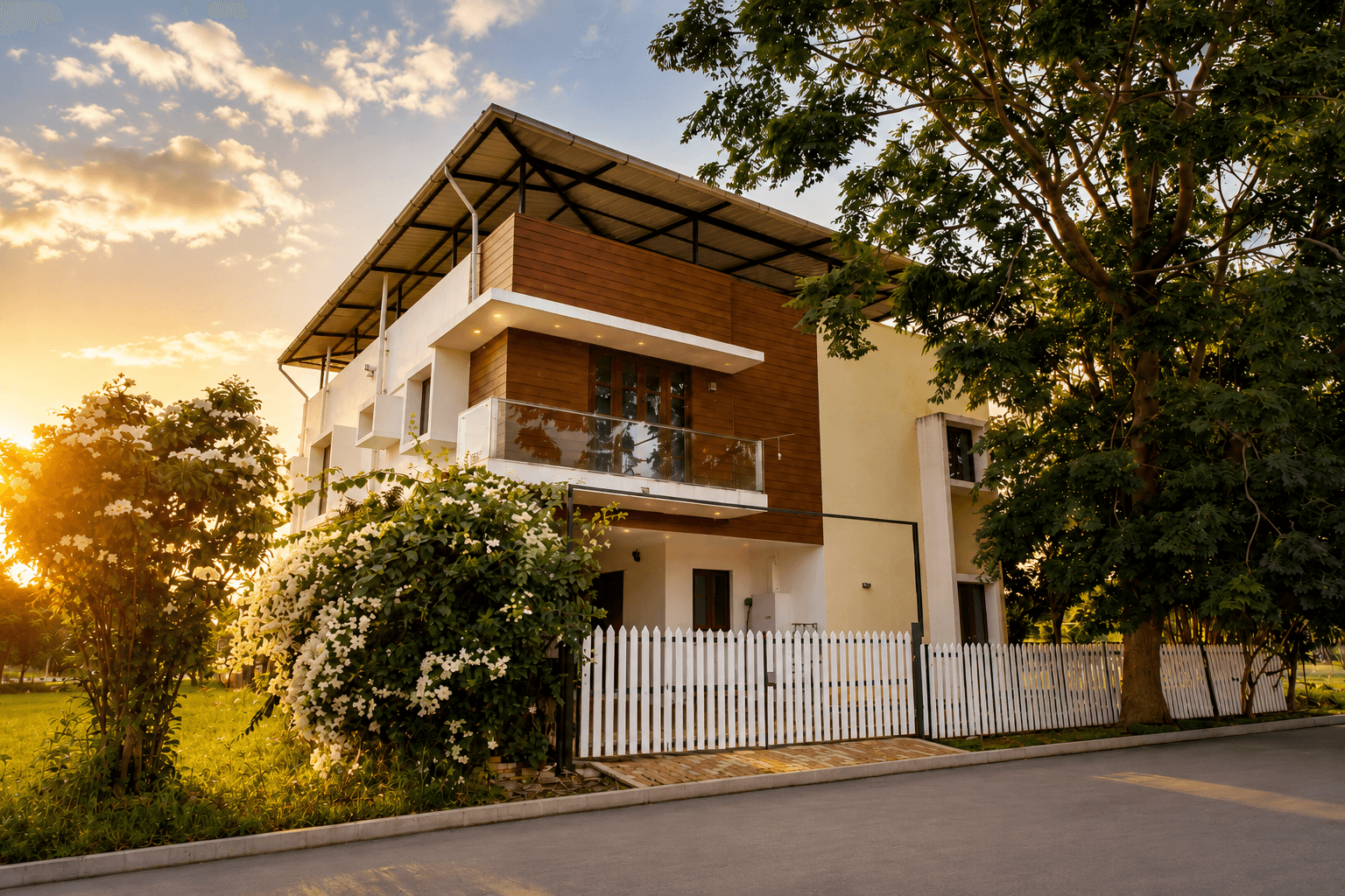 Fortune Hestia villa elevation, Sarjapur Road, Bangalore
