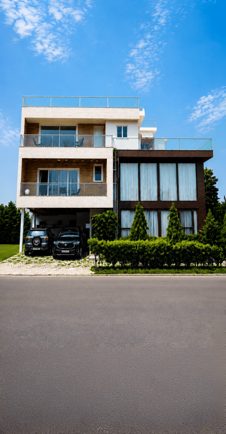 Fortune Hestia villa elevation, Sarjapur Road, Bangalore