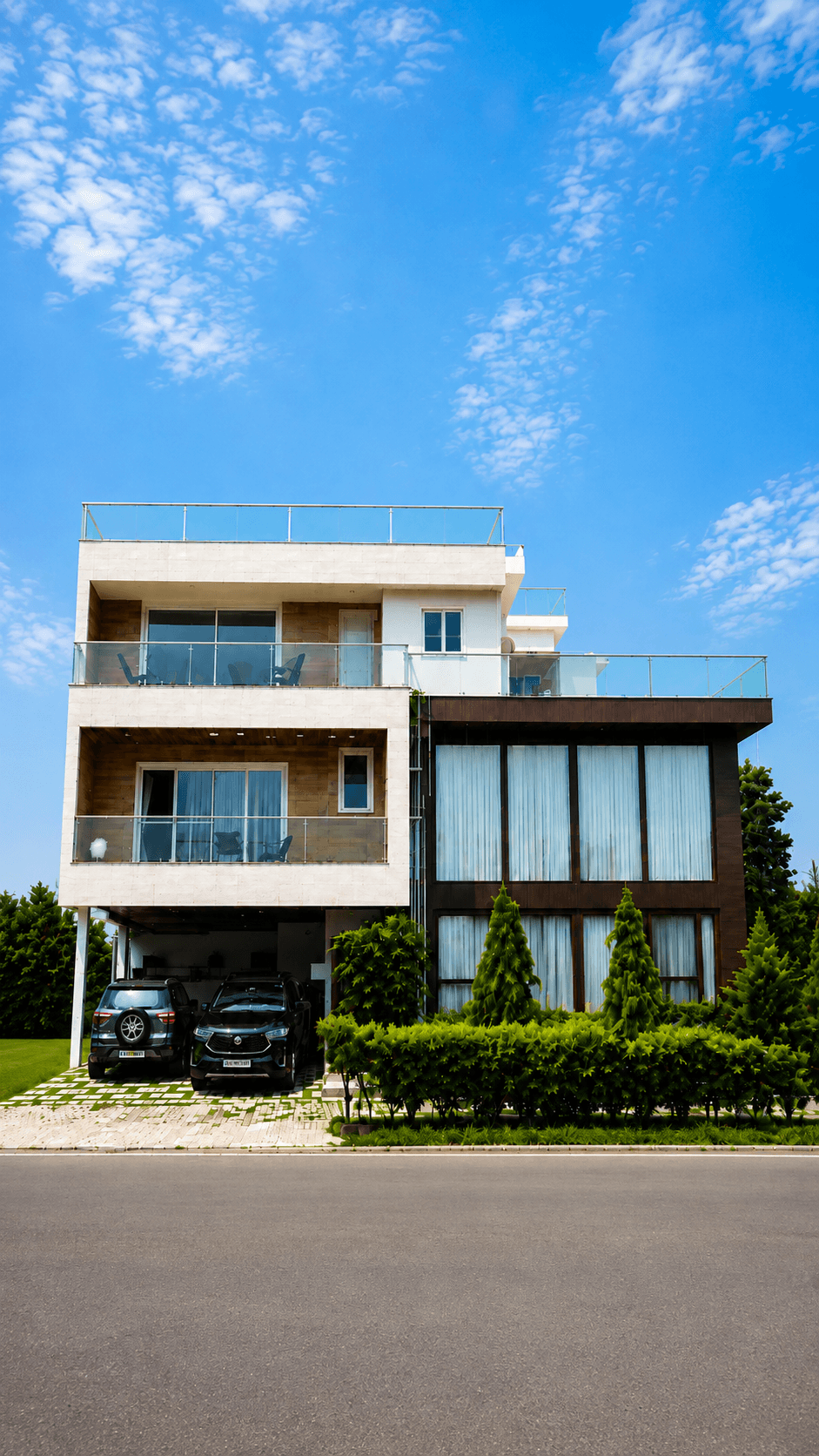 Fortune Hestia villa elevation, Sarjapur Road, Bangalore