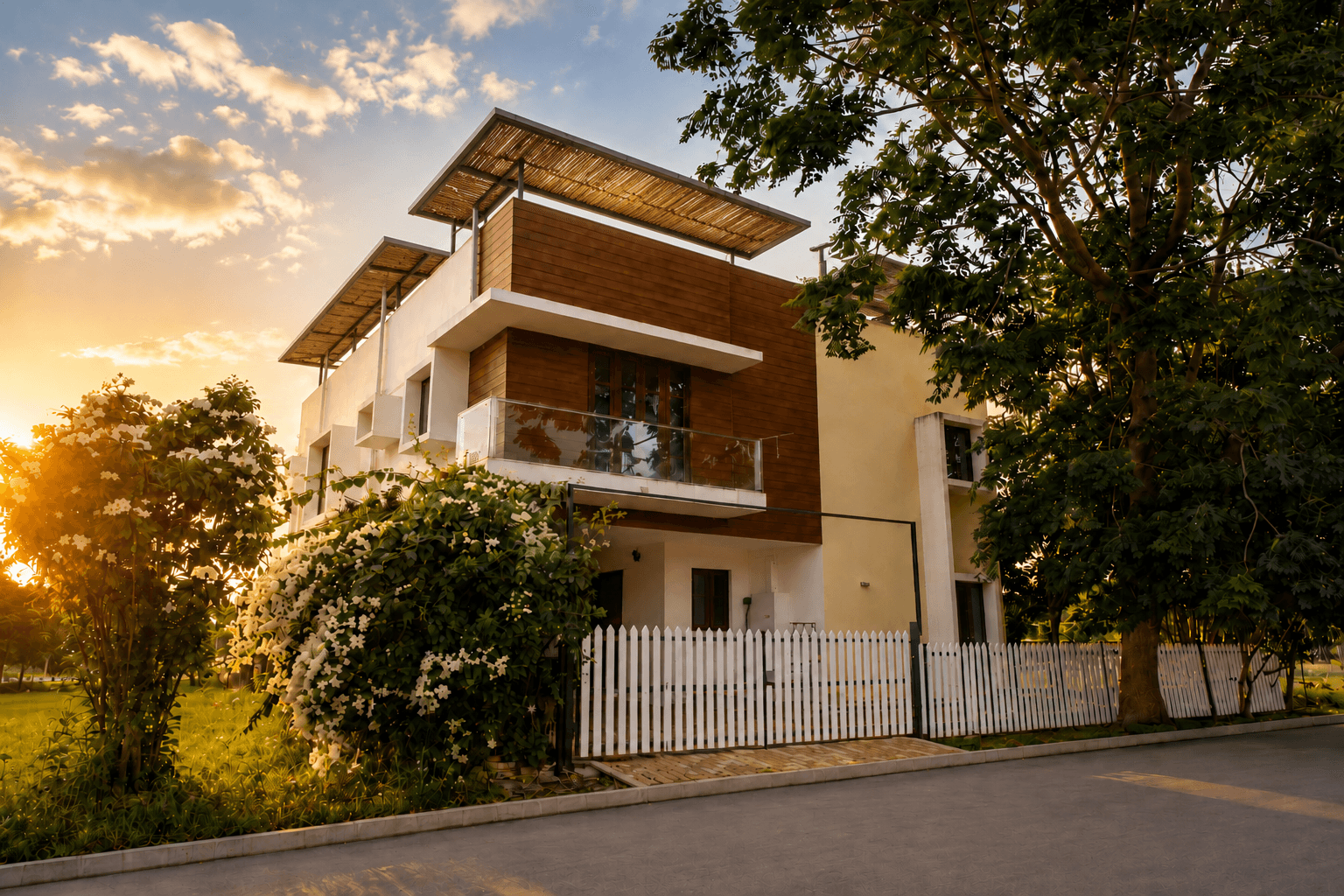 Fortune Hestia villa elevation, Sarjapur Road, Bangalore